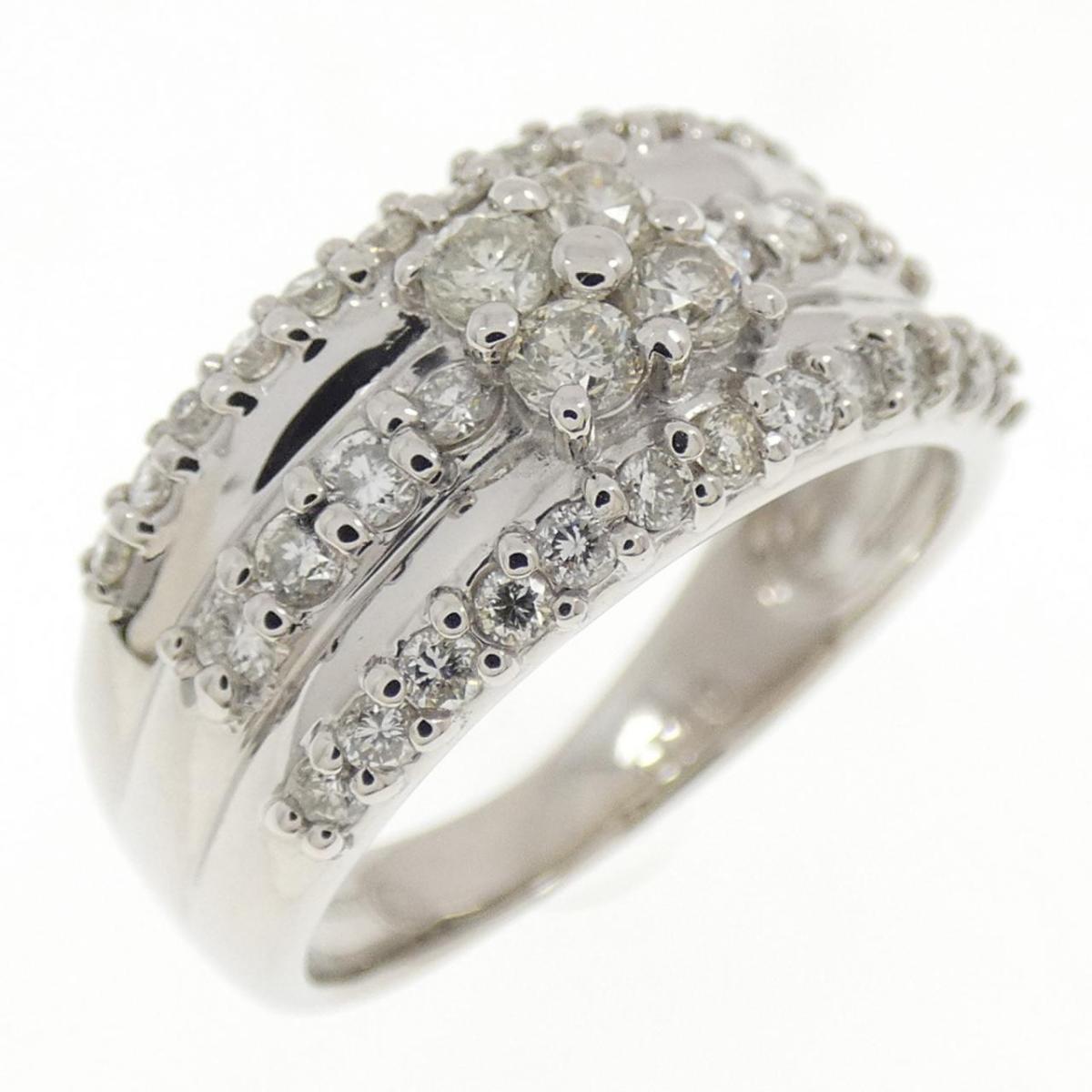 PT900 ダイヤモンド リング 0.70CT【中古】