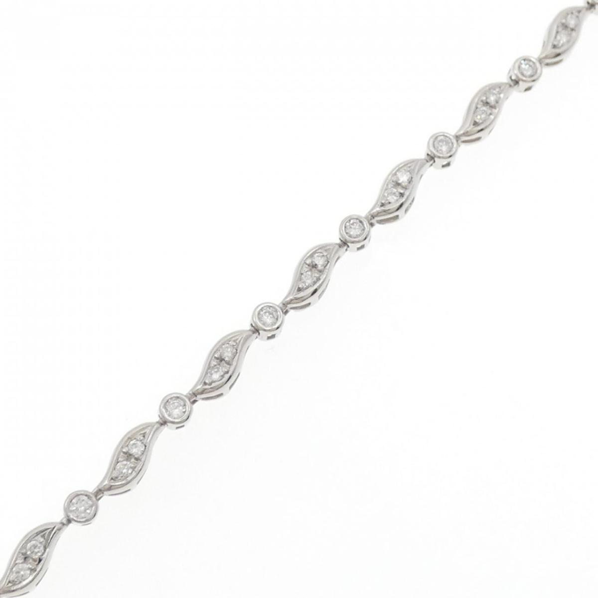 PT850 ダイヤモンド ブレスレット 1.00CT【中古】