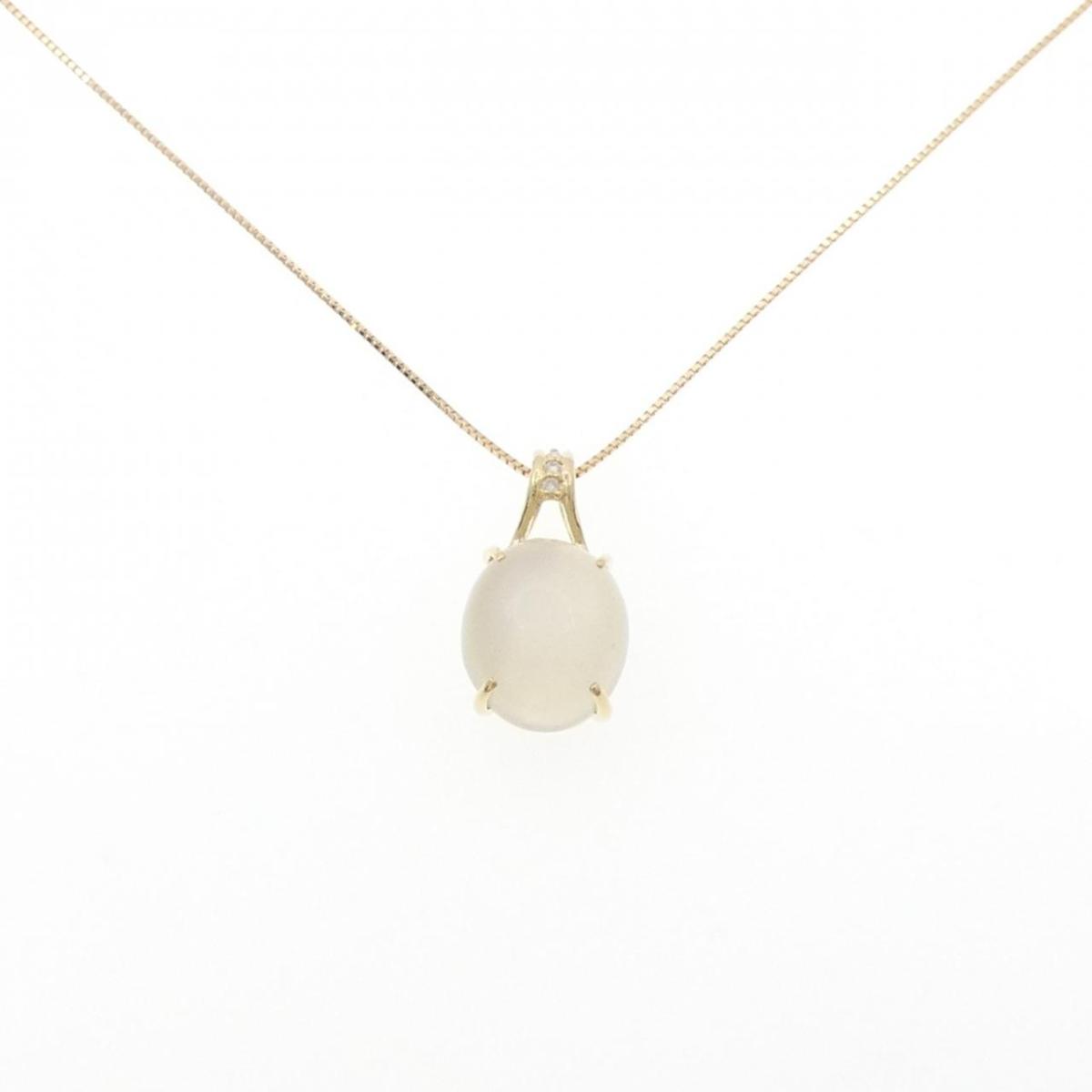K18YG ムーンストーン ネックレス 6.00CT【中古】｜KOMEHYO ONLINESTORE 店