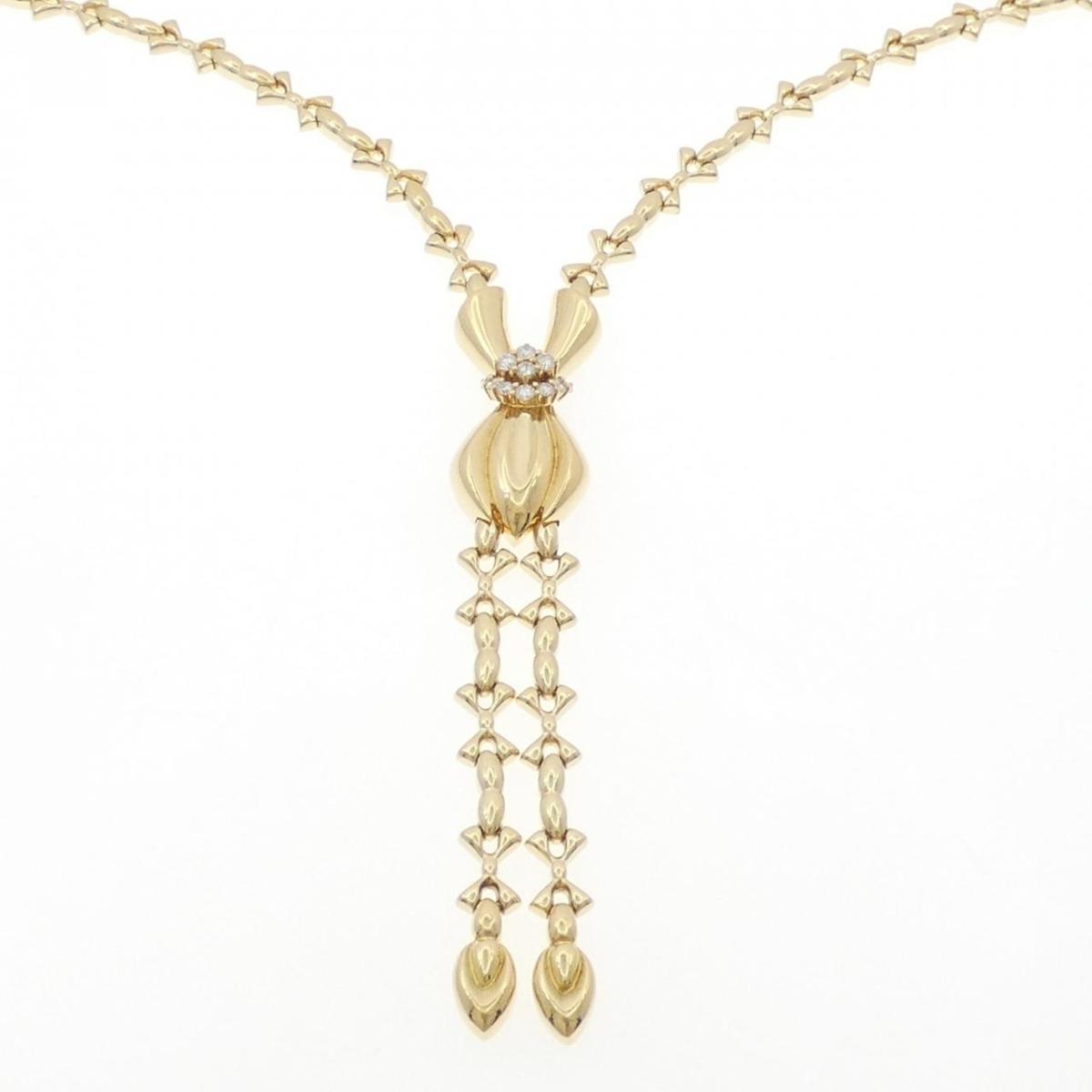 ジュネ ダイヤモンド ネックレス 0.56CT【中古】