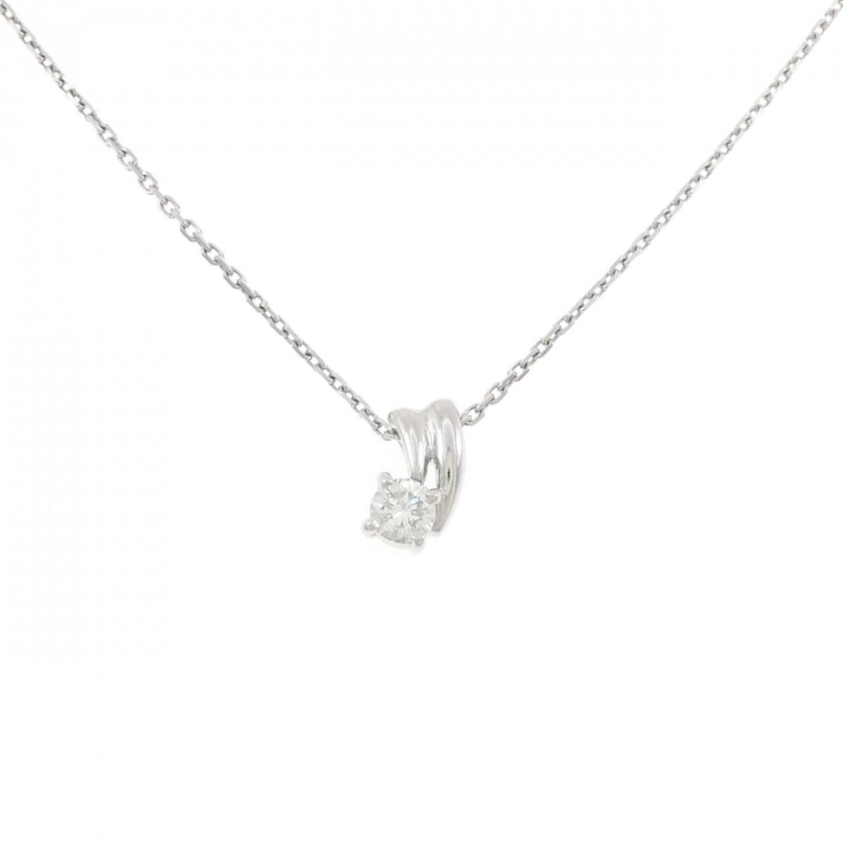 PT850 ダイヤモンド ネックレス 0.21CT【中古】|KOMEHYO ONLINESTORE 店