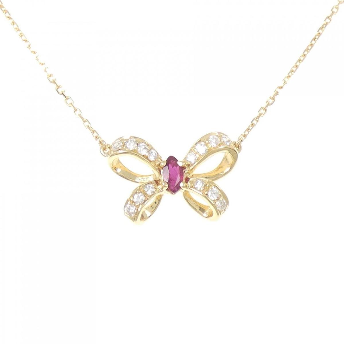 K18YG ルビー ネックレス【中古】｜KOMEHYO ONLINESTORE 店