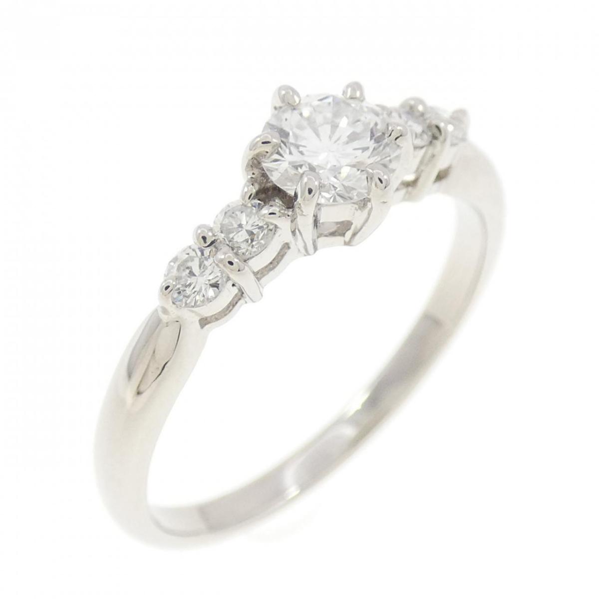 PT900 ダイヤモンド リング 0.335CT F VS2 VG【中古】