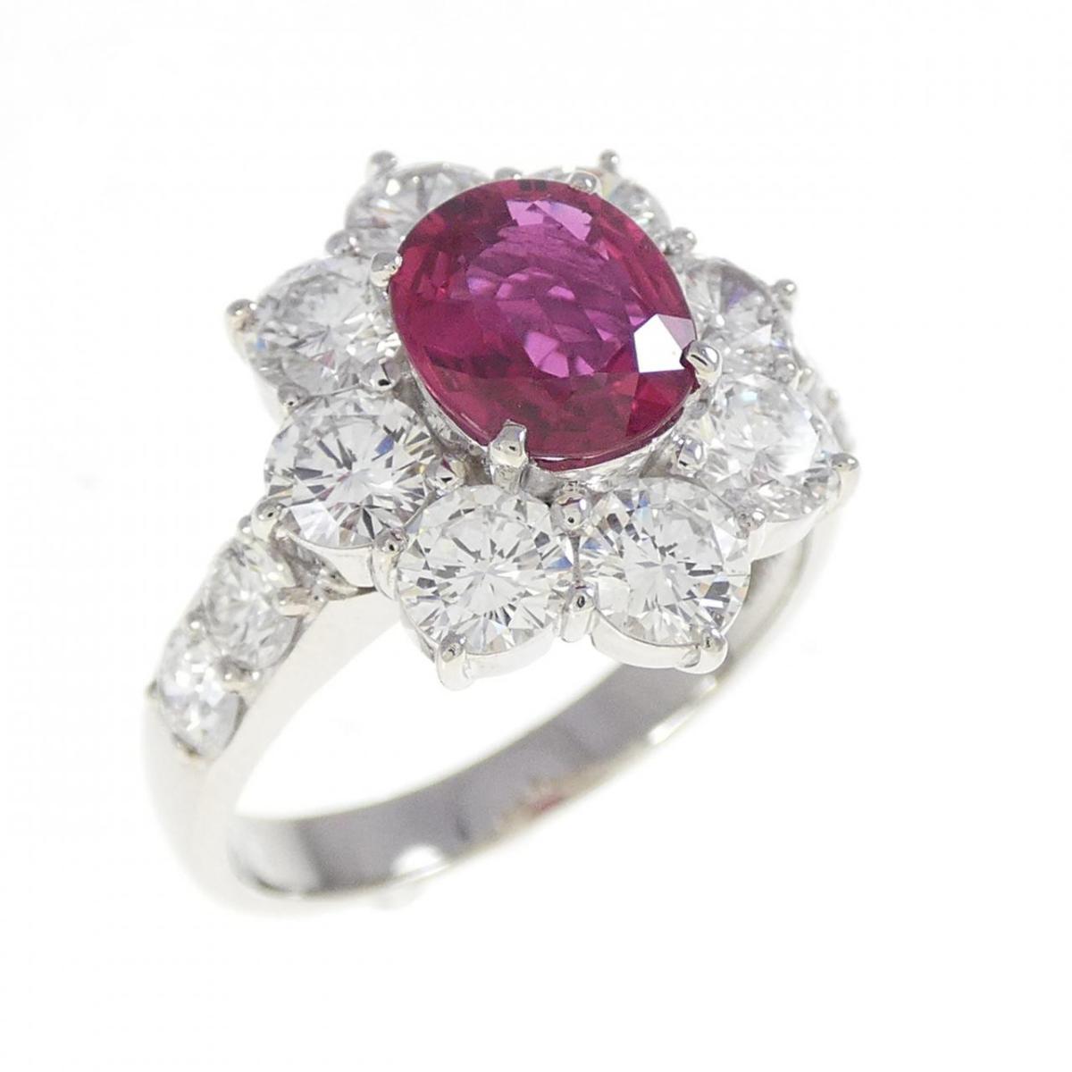 PT ルビー リング 1.13CT【中古】