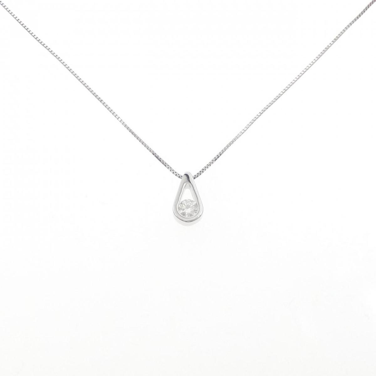 K18WG ダイヤモンド ネックレス 0.208CT【中古】|KOMEHYO ONLINESTORE 店
