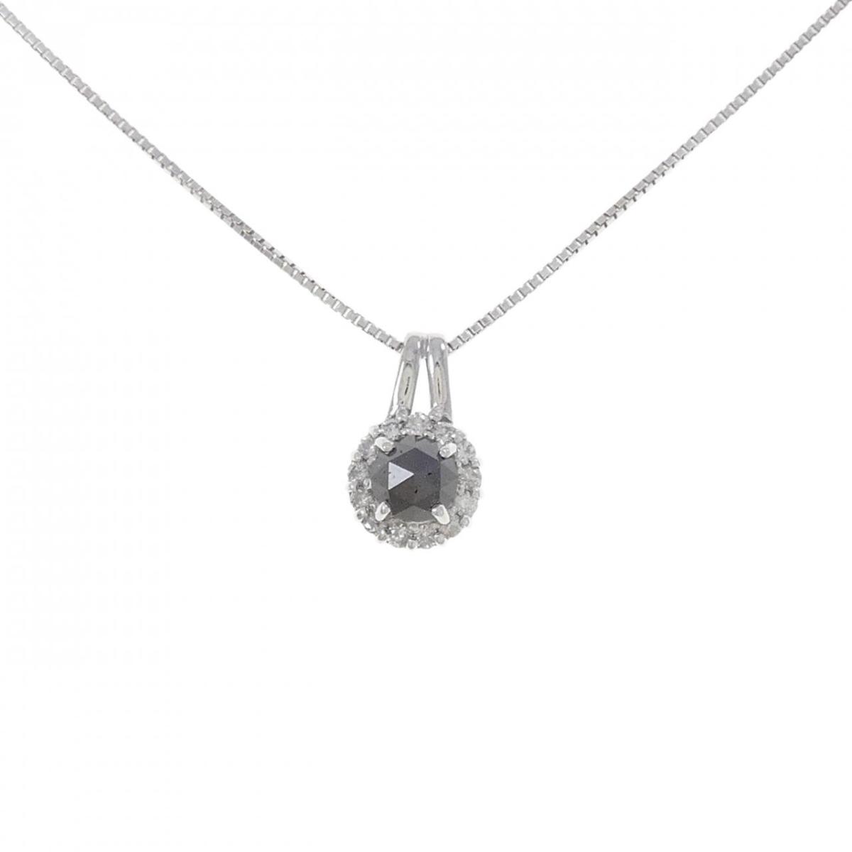 K18WG/750WG ダイヤモンド ネックレス 1.00CT【中古】|KOMEHYO ONLINESTORE 店