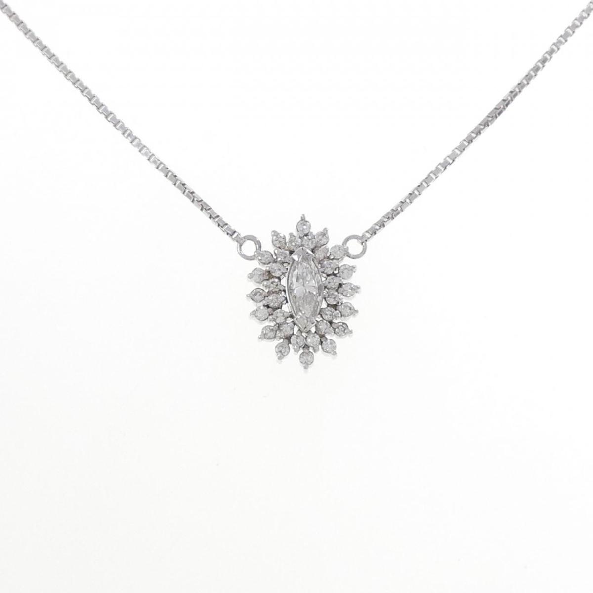 PT850 ダイヤモンド ネックレス 0.40CT【中古】|KOMEHYO ONLINESTORE 店