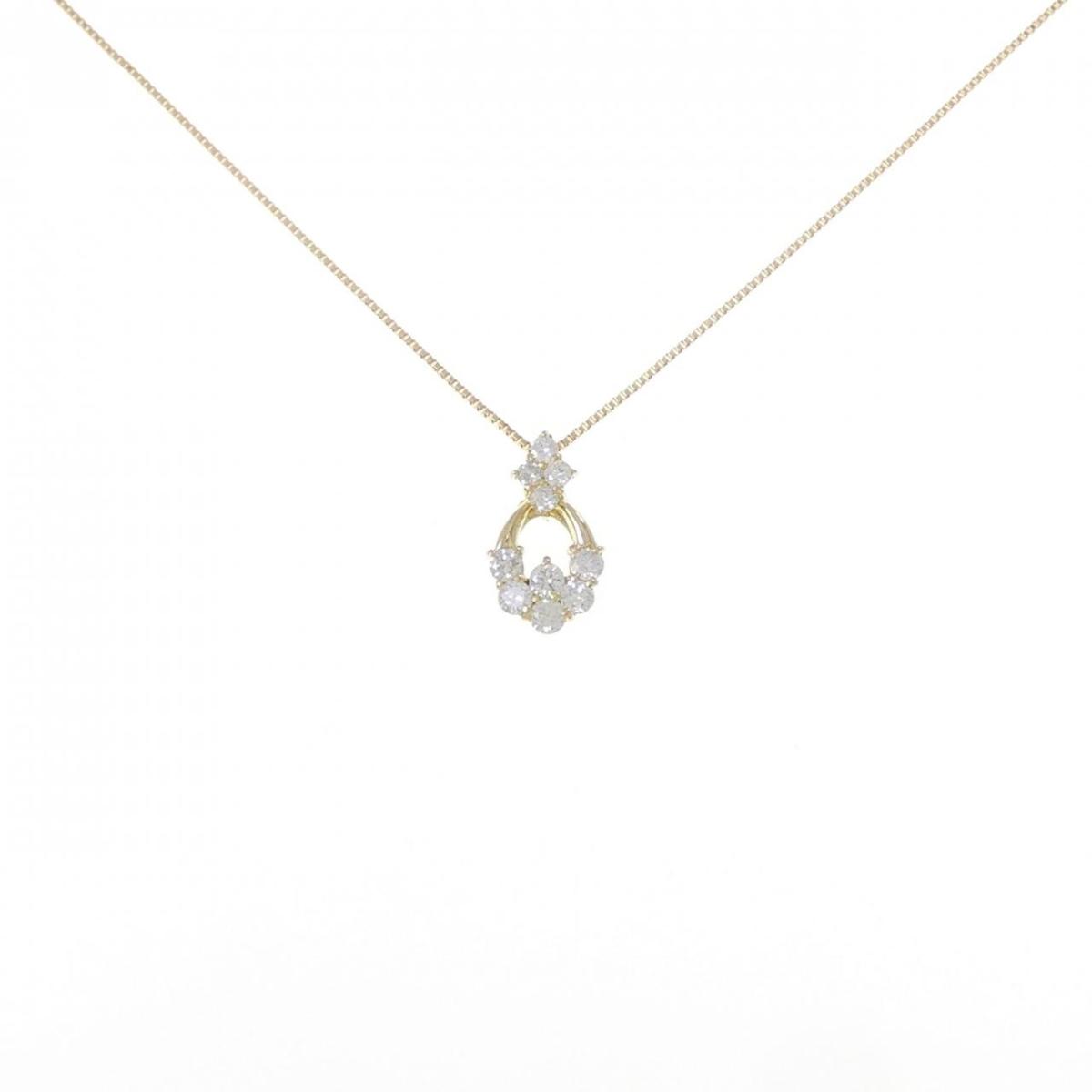 K18YG ダイヤモンド ネックレス 0.50CT【中古】|KOMEHYO ONLINESTORE 店