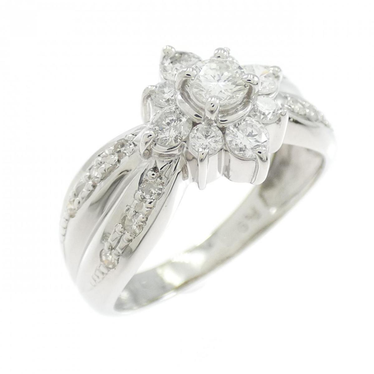 PT900 ダイヤモンド リング 0.50CT【中古】