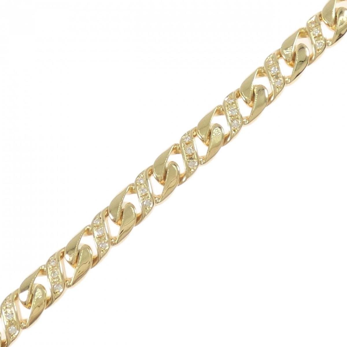 K18YG ダイヤモンド ブレスレット 0.50CT【中古】｜KOMEHYO ONLINESTORE 店