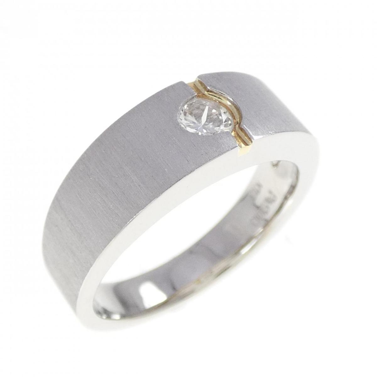 PT900/K18YG ダイヤモンド リング 0.21CT【中古】|KOMEHYO ONLINESTORE 店