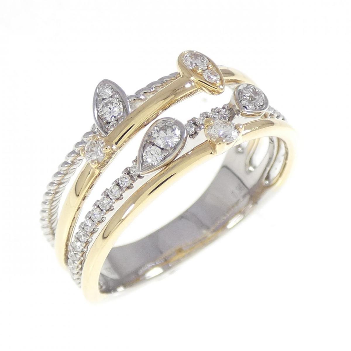 750WG/750YG ダイヤモンド リング 0.36CT【中古】｜KOMEHYO ONLINESTORE 店