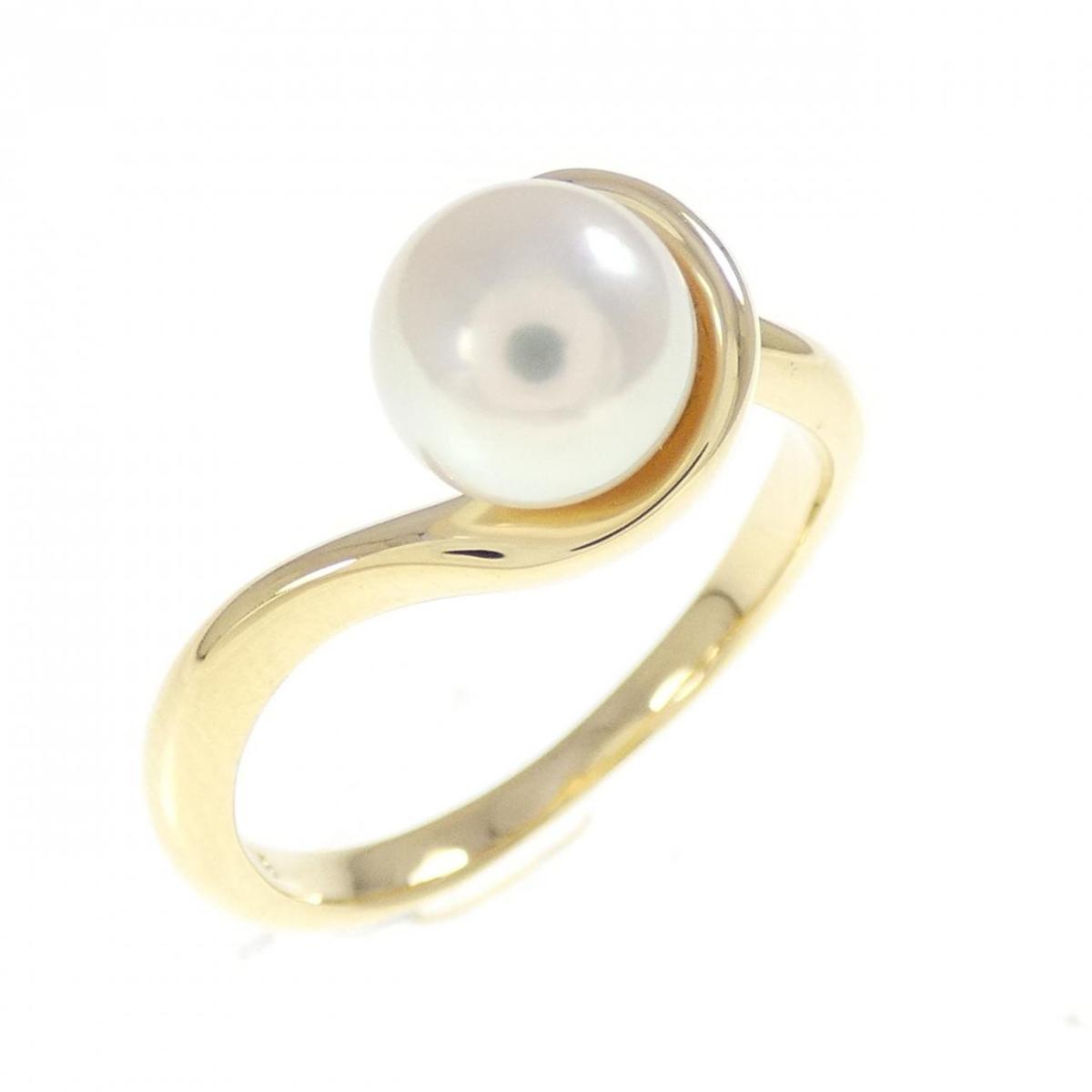 K18YG アコヤパール リング 6.2mm【中古】|KOMEHYO ONLINESTORE 店