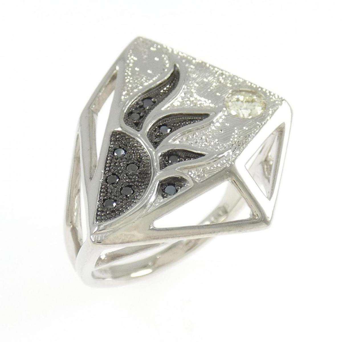 名執左結里 ダイヤモンド リング 0.173CT【中古】
