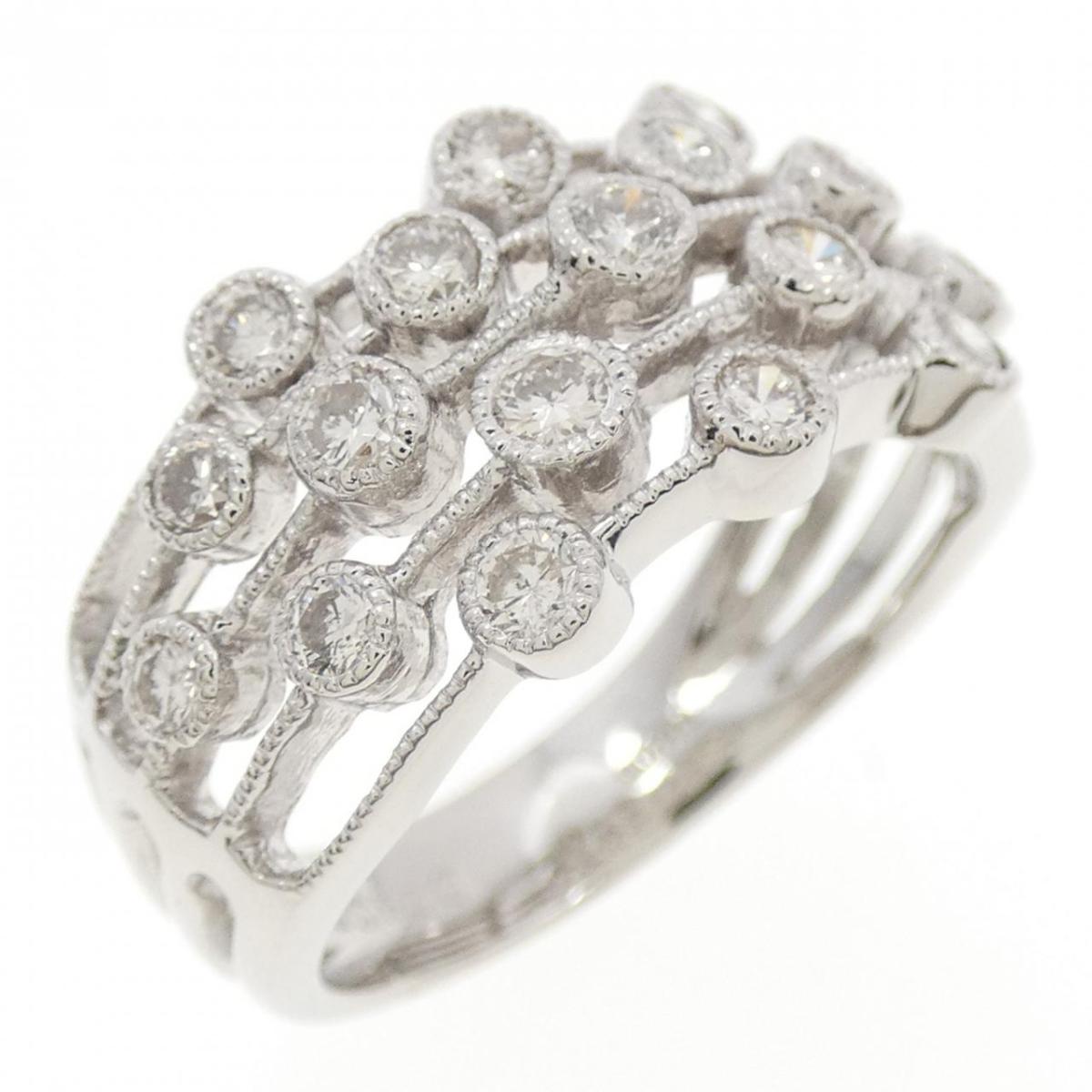 PT900 ダイヤモンド リング 0.80CT【中古】