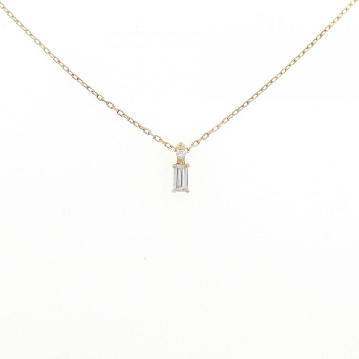 K18YG ダイヤモンド ネックレス 0.08CT【中古】｜KOMEHYO ONLINESTORE 店
