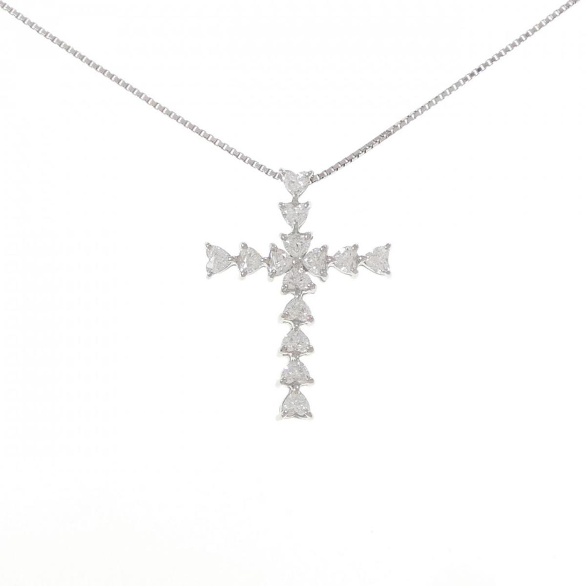 【新品】PT900/PT850 ダイヤモンド ネックレス 1.501CT E VVS2-SI1 ハートシェイプ【新品】|KOMEHYO ONLINESTORE 店