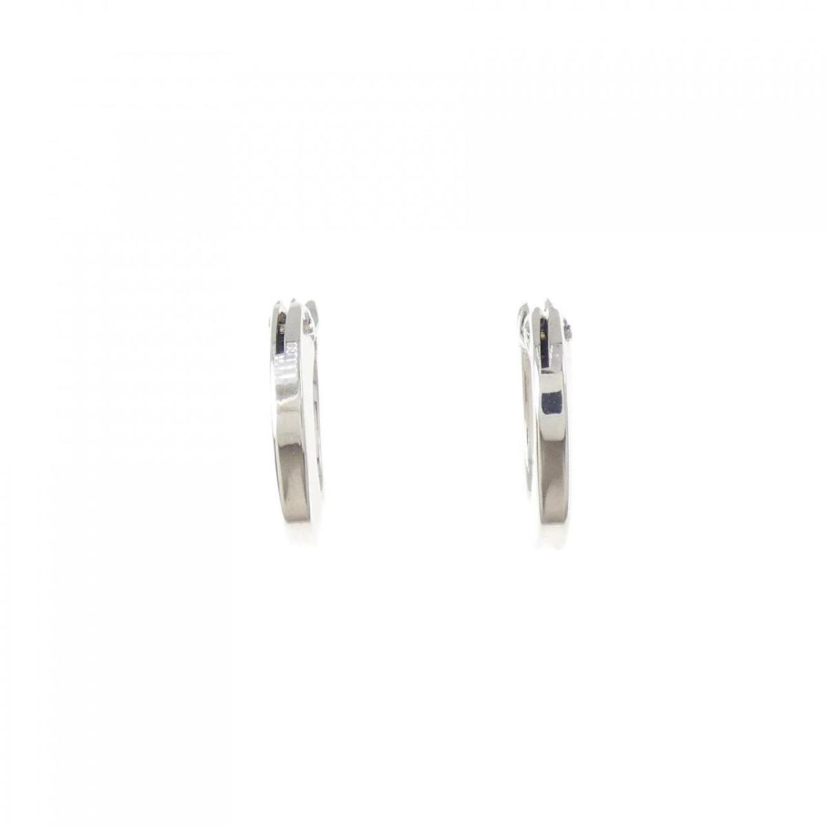 750WG ピアス【中古】