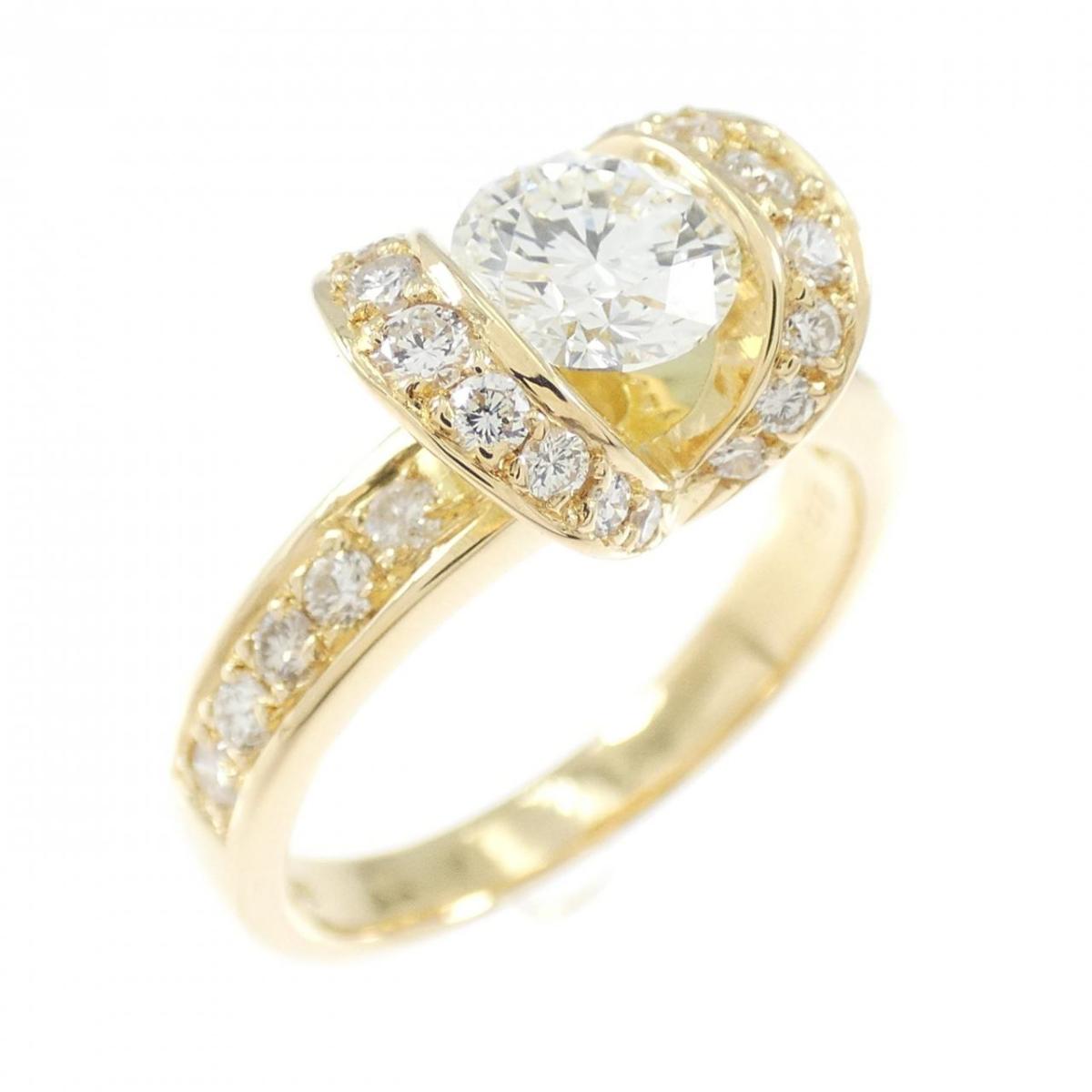 K18YG ダイヤモンド リング 0.60CT【中古】|KOMEHYO ONLINESTORE 店