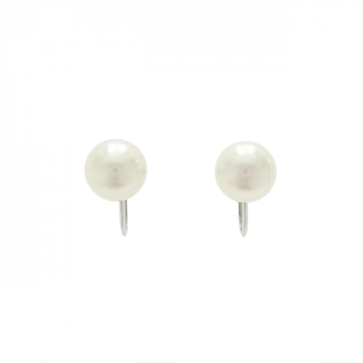 PT900 アコヤパール イヤリング 8.5mm【中古】|KOMEHYO ONLINESTORE 店