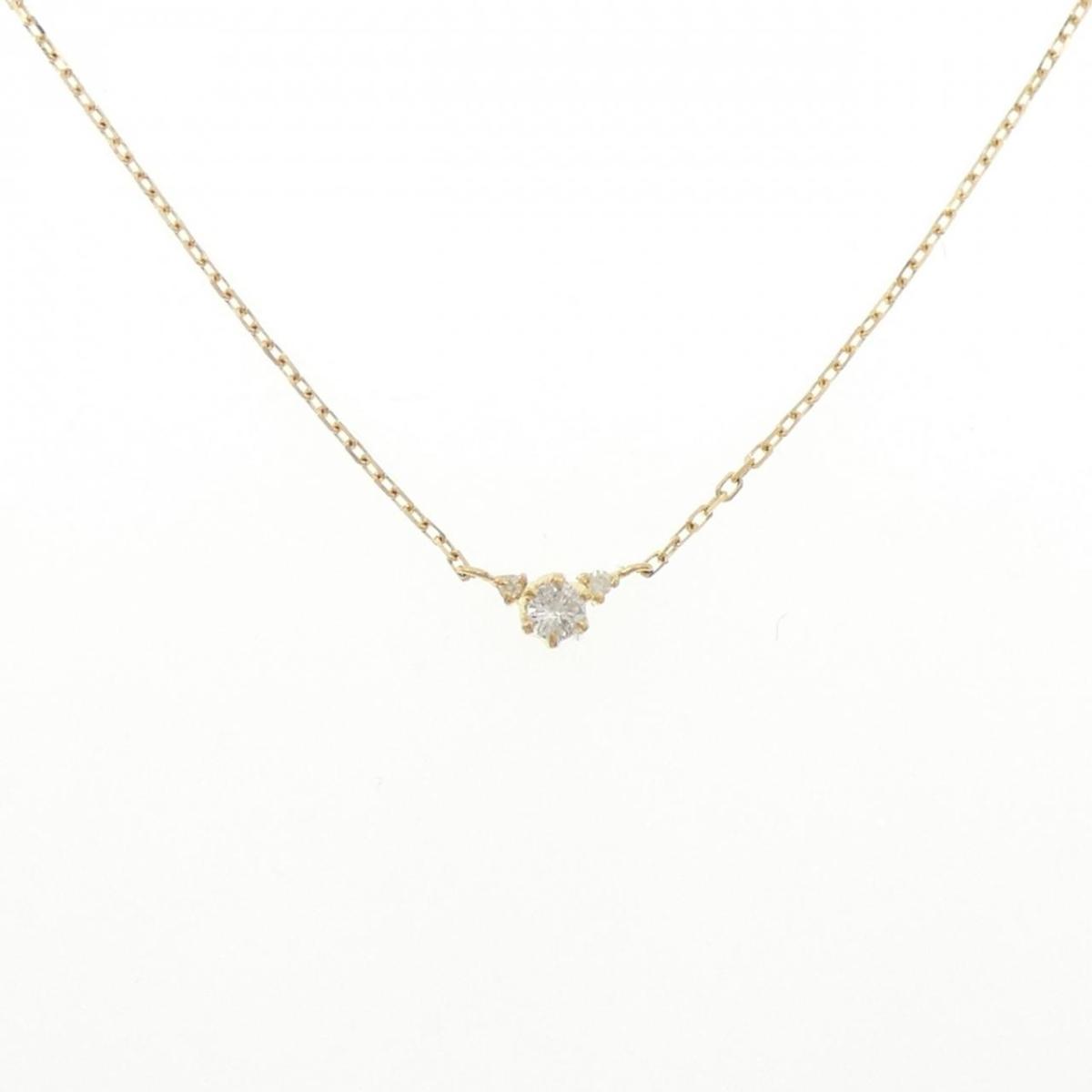 K18YG ダイヤモンド ネックレス【中古】｜KOMEHYO ONLINESTORE 店