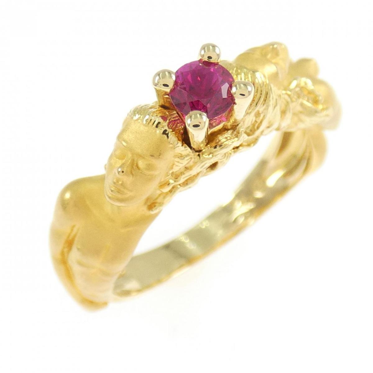 カレライカレラ ルビー リング 0.266CT【中古】