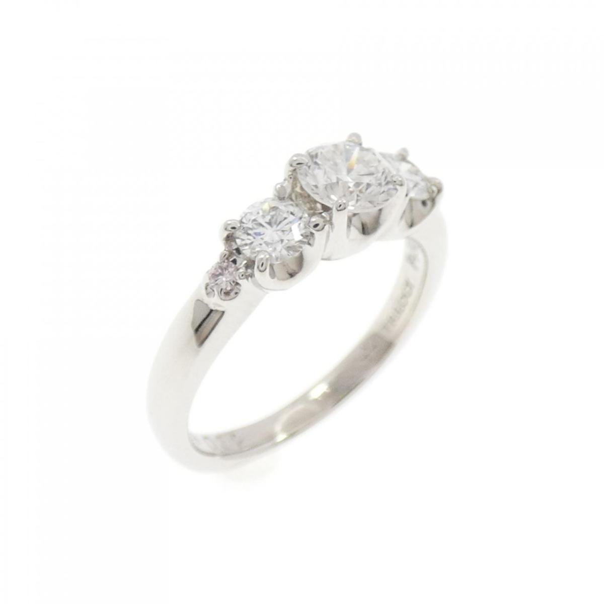 トリロジー ダイヤモンド ピンキー リング 0.505CT【中古】
