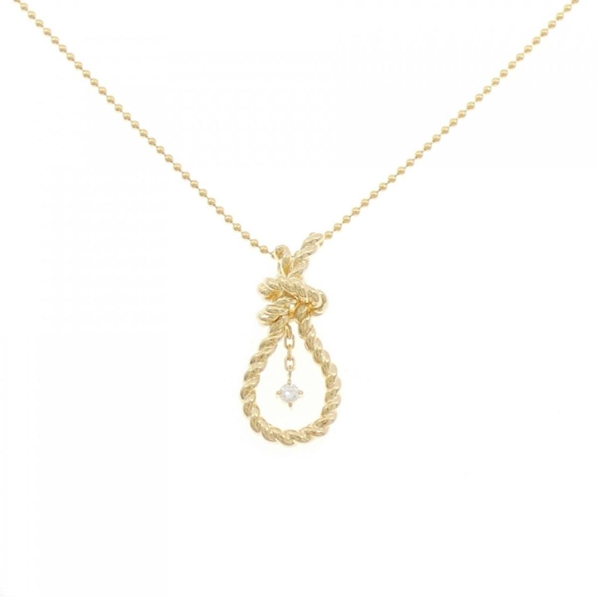 トレベール ダイヤモンド ネックレス 0.05CT【中古】