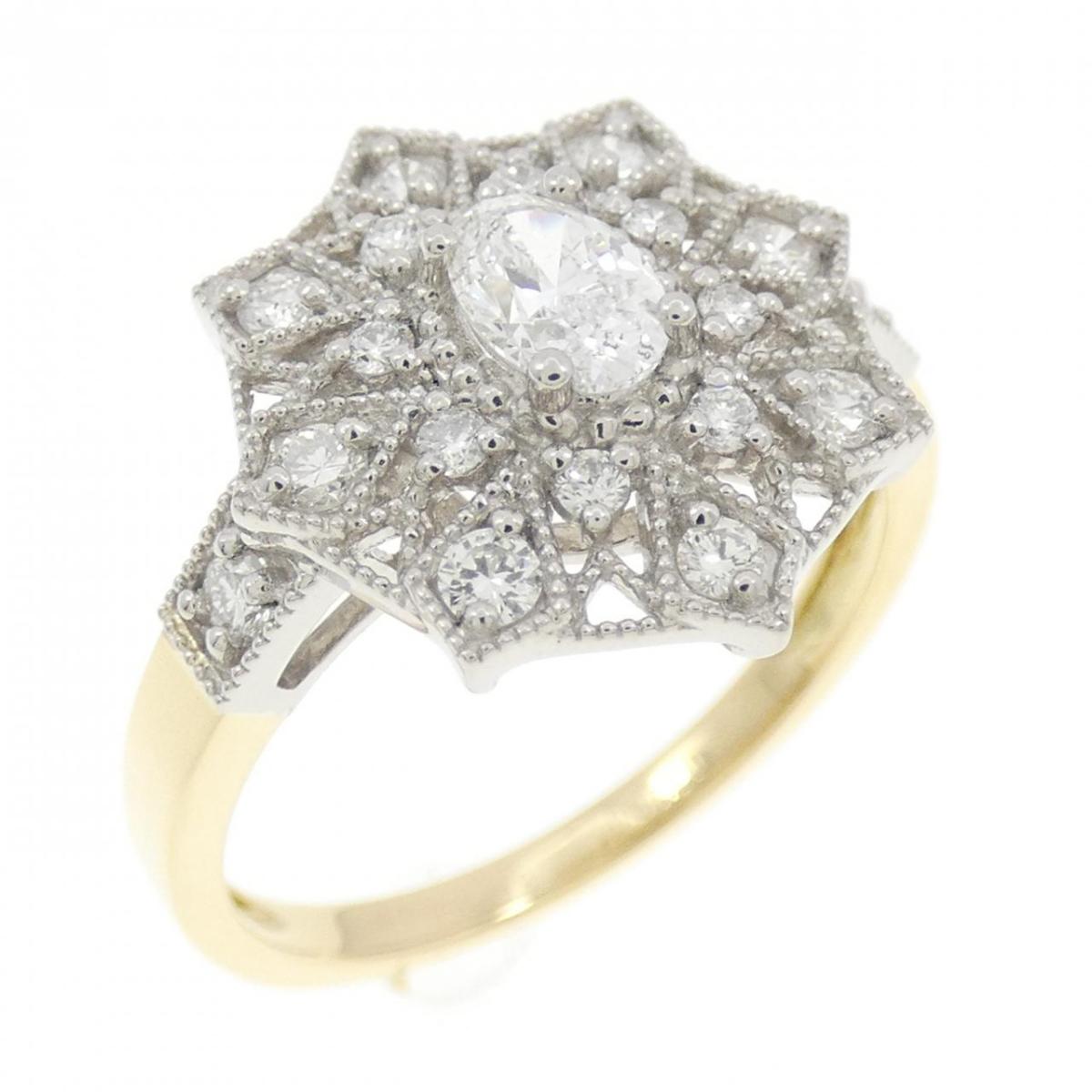 ジーエスティービー ダイヤモンド リング 0.30CT【中古】