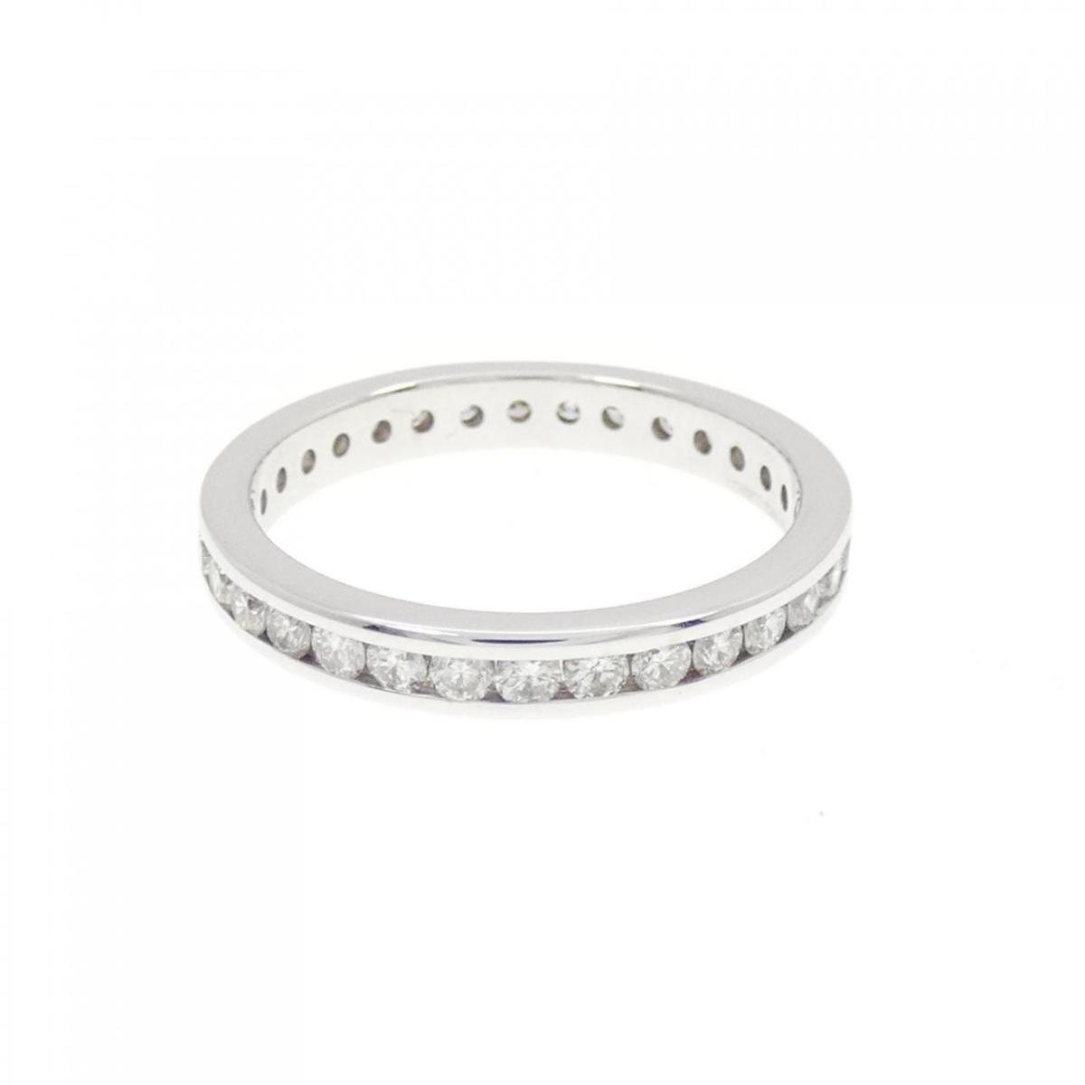 K18WG フルエタニティ ダイヤモンド リング 0.69CT【中古】