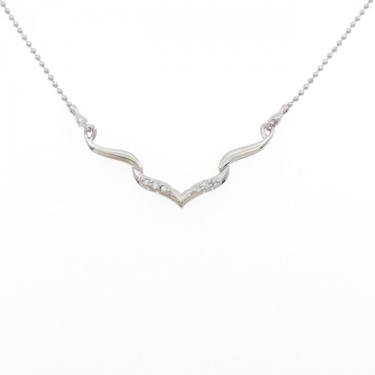 PT900/PT850 ダイヤモンド ネックレス 0.06CT【中古】|KOMEHYO ONLINESTORE 店