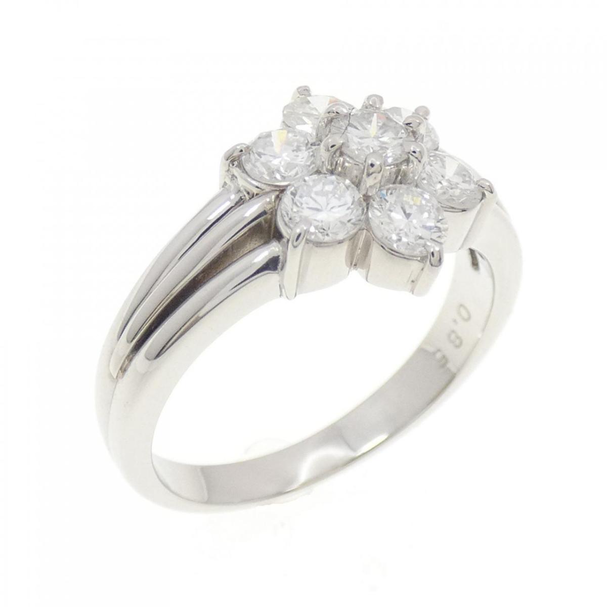 PT900 フラワー ダイヤモンド リング 0.85CT【中古】|KOMEHYO ONLINESTORE 店