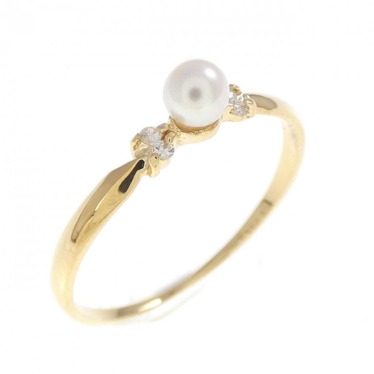 K18YG アコヤパール リング 3.3mm【中古】 27,792円