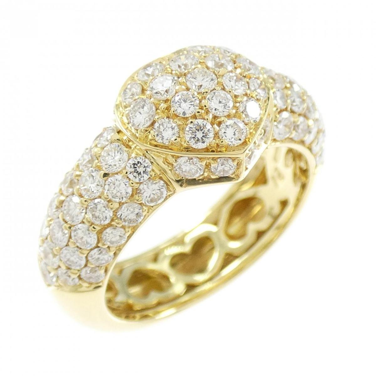 ポンテヴェキオ ハート ダイヤモンド リング 1.43CT【中古】