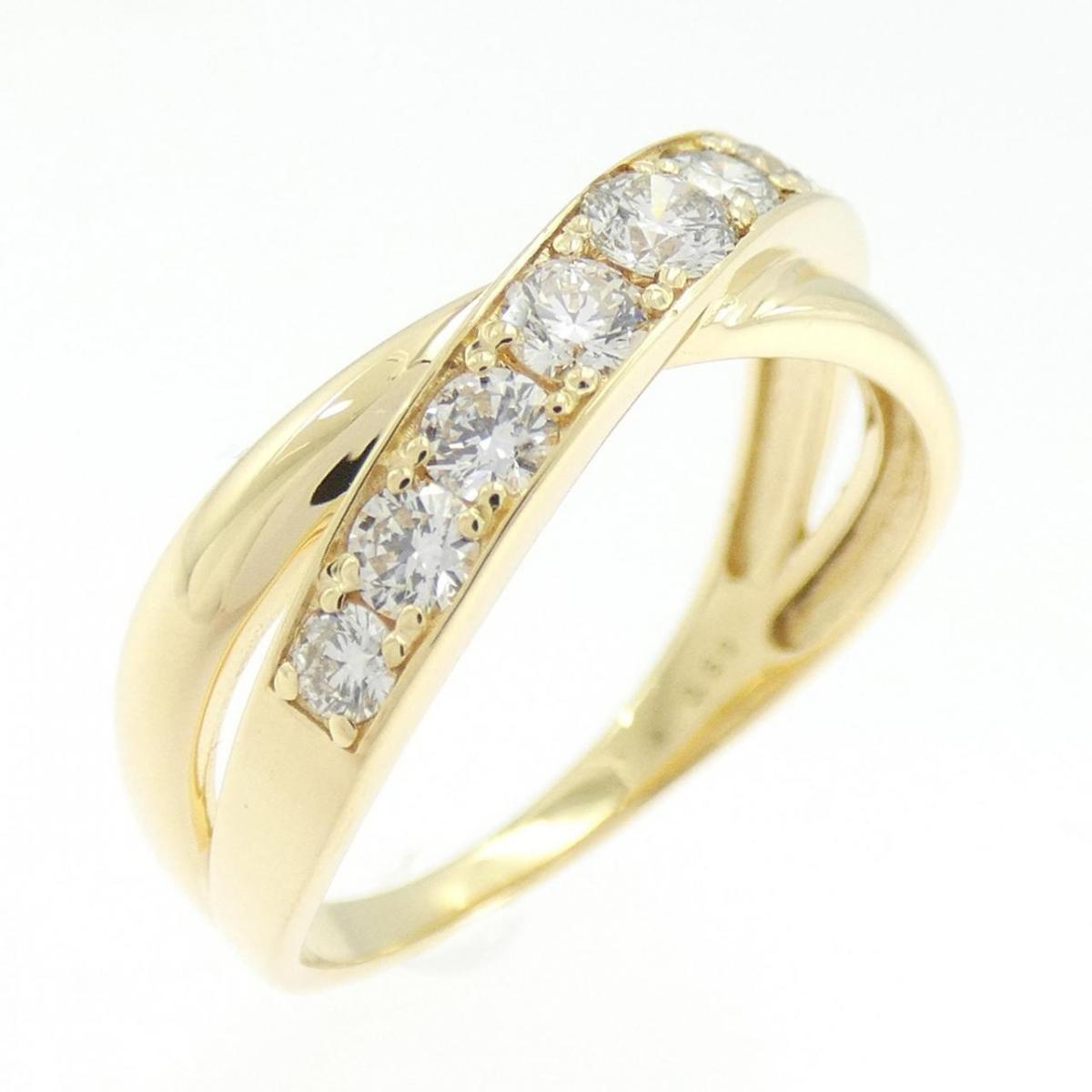 K18YG ダイヤモンド リング 0.50CT【中古】