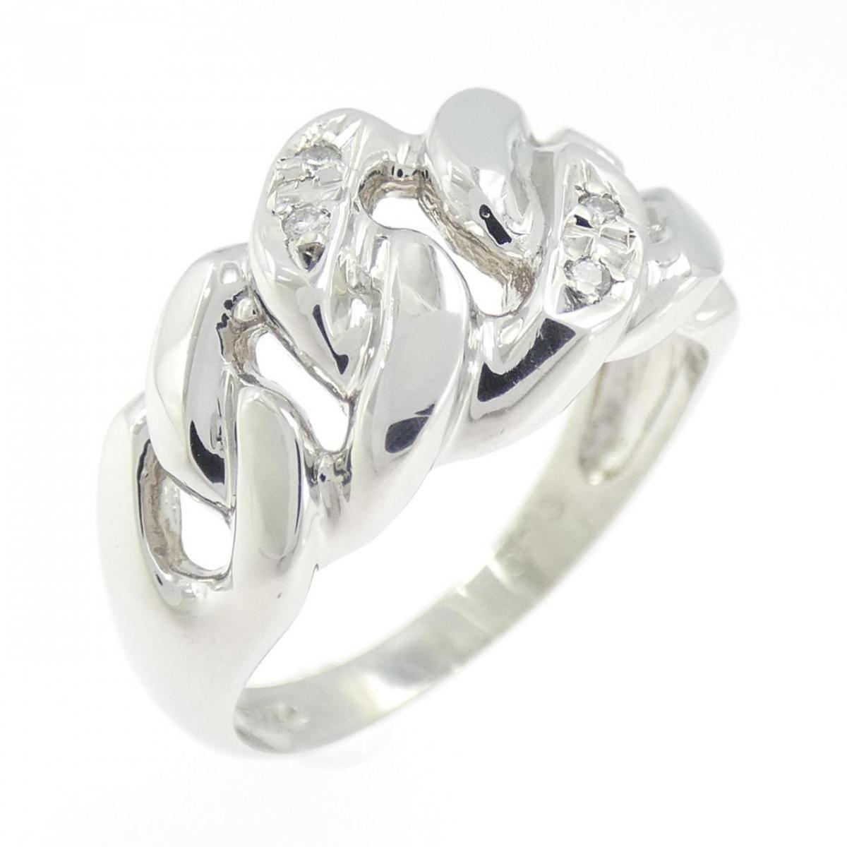 PT900 ダイヤモンド リング 0.03CT【中古】