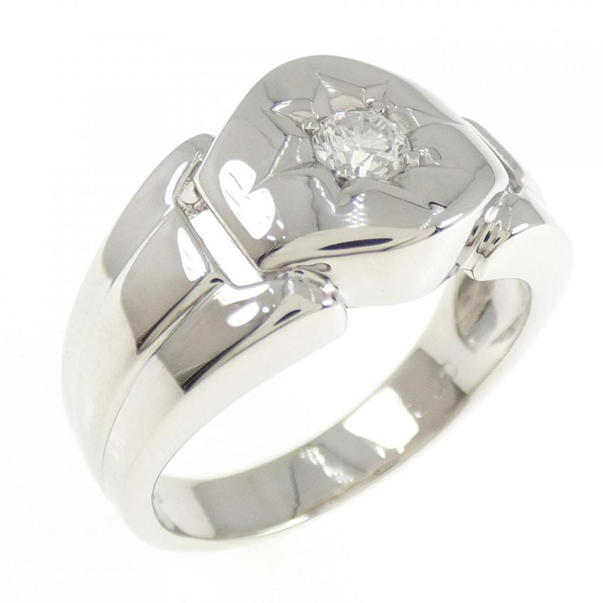 PT900 ダイヤモンド リング 0.22CT【中古】