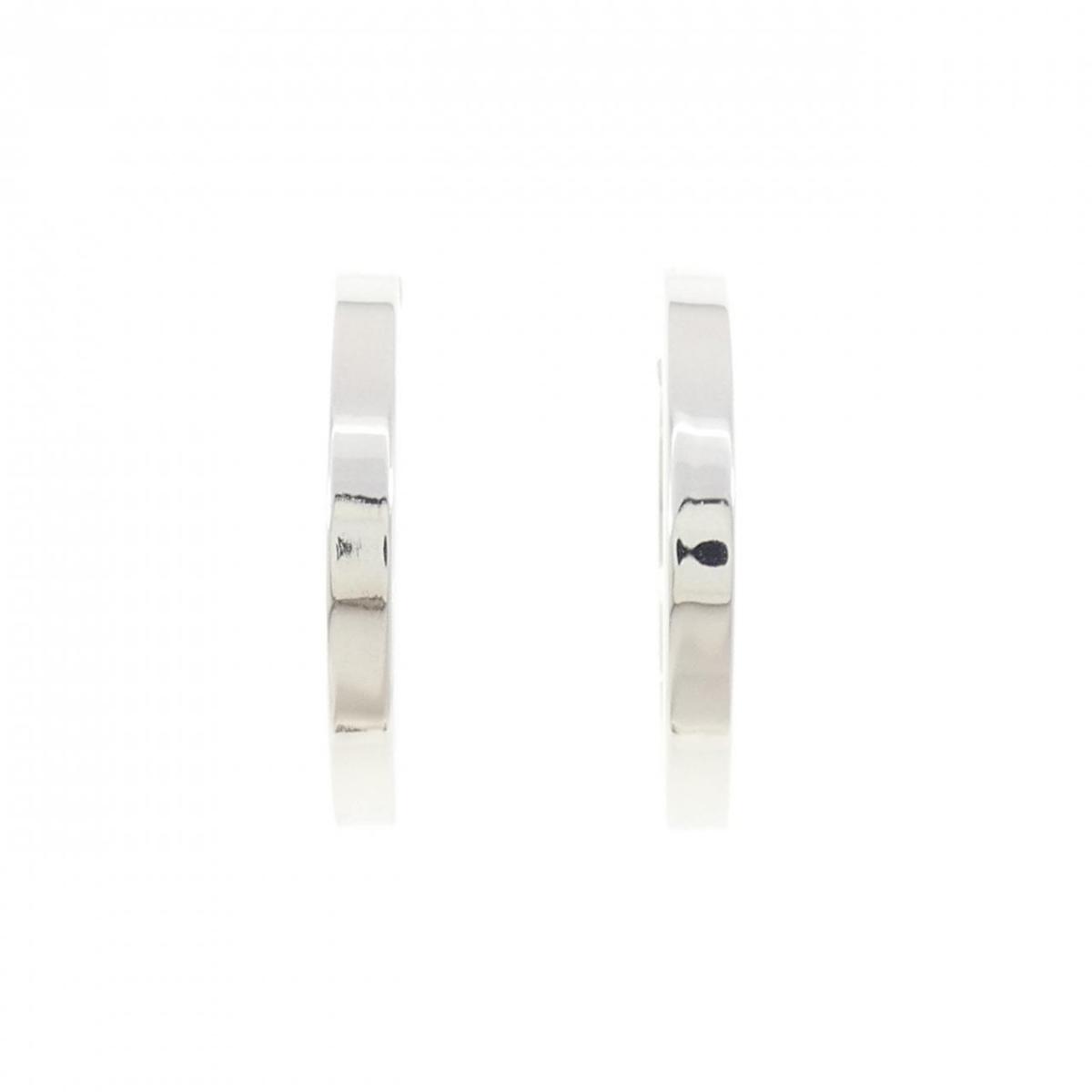 K14WG ピアス【中古】