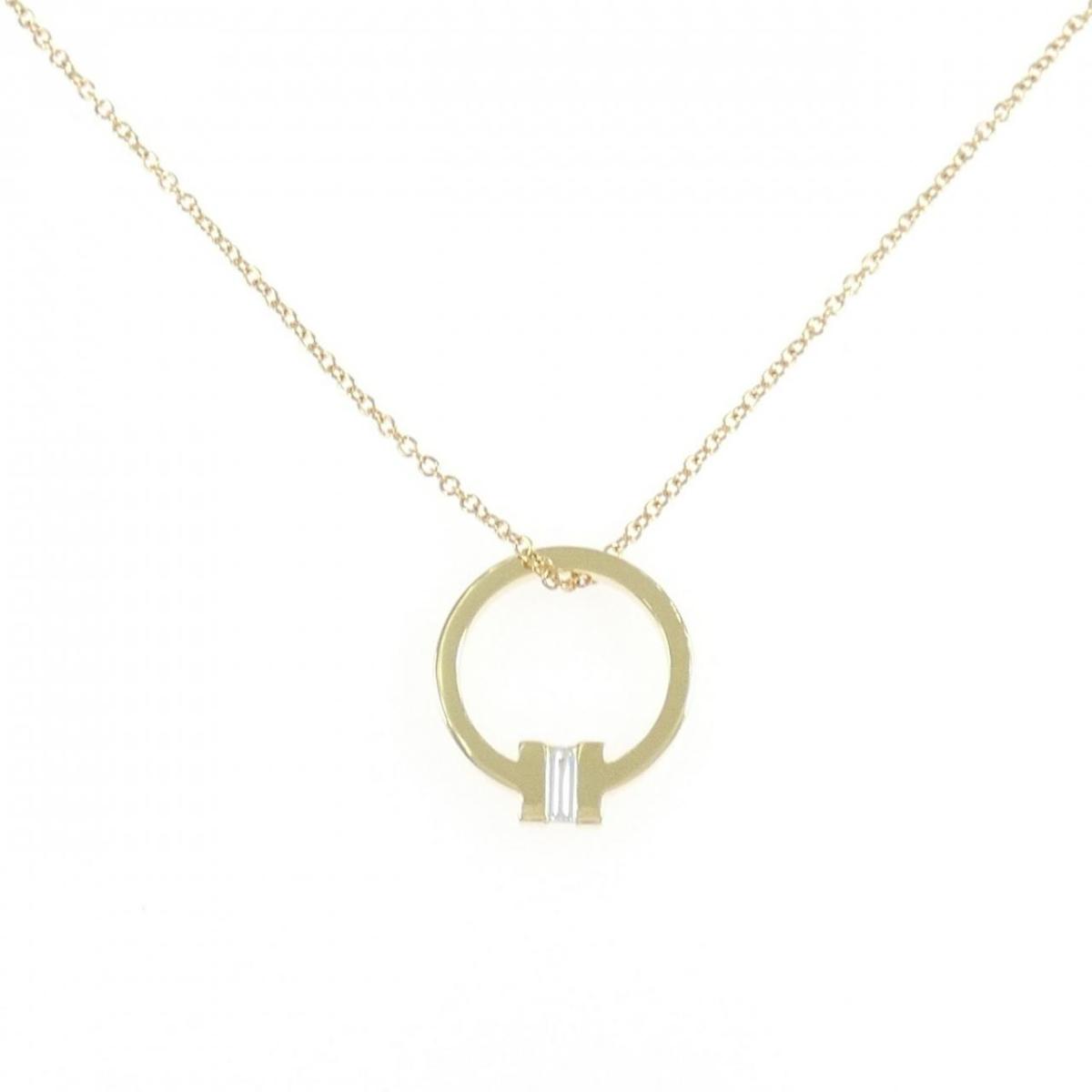 ティファニー Tスクエア ネックレス【中古】