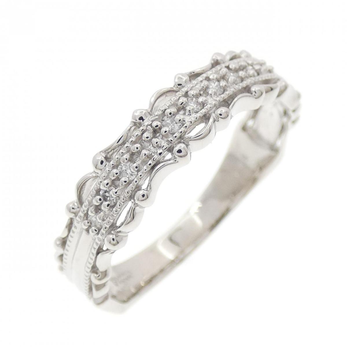 PT900 ダイヤモンド リング 0.14CT【中古】