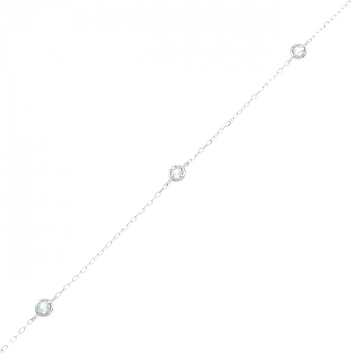 K18WG アクアマリン ブレスレット【中古】|KOMEHYO ONLINESTORE 店