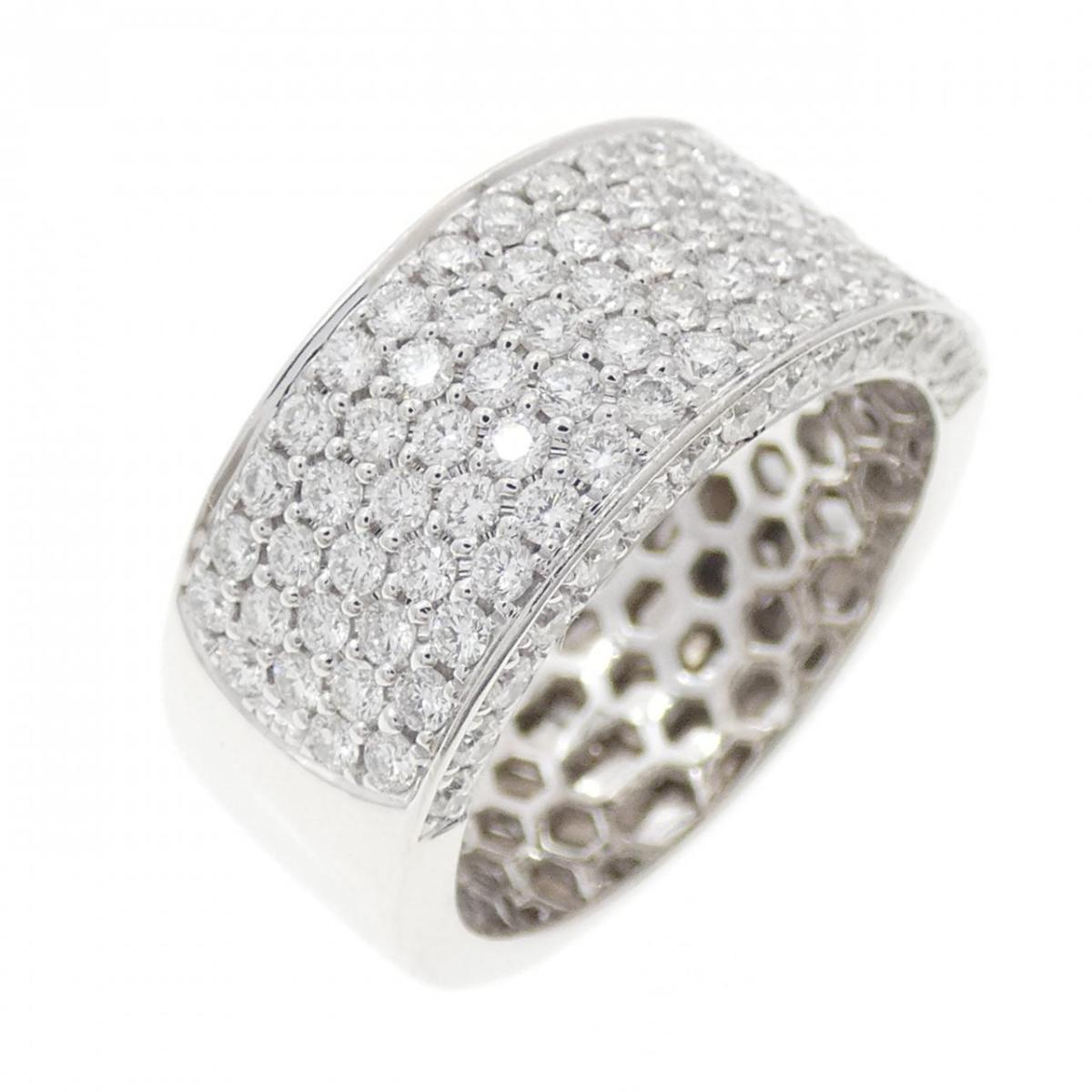 750WG パヴェ ダイヤモンド リング 1.34CT【中古】|KOMEHYO ONLINESTORE 店