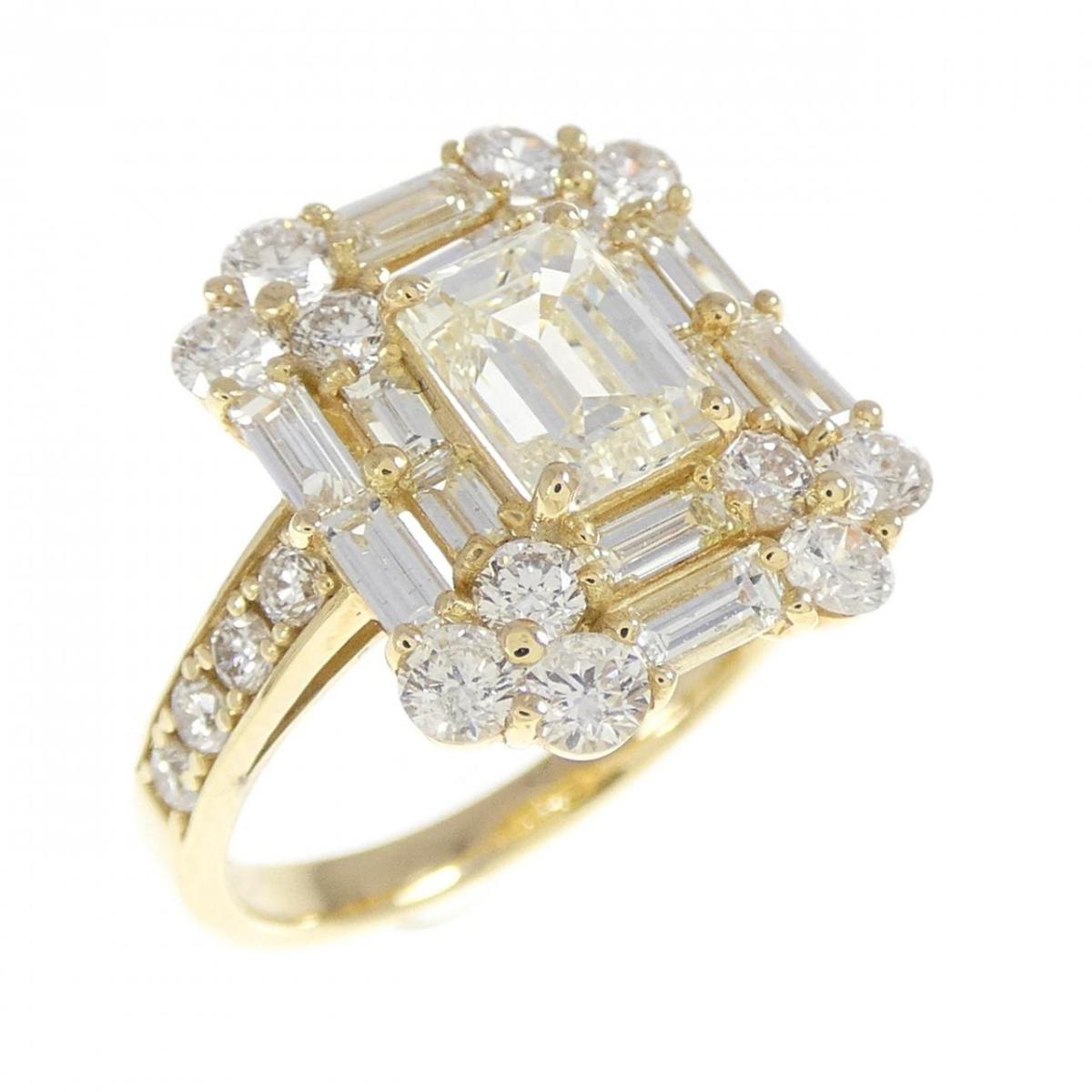 【新品】K18YG ダイヤモンド リング 1.001CT【新品】