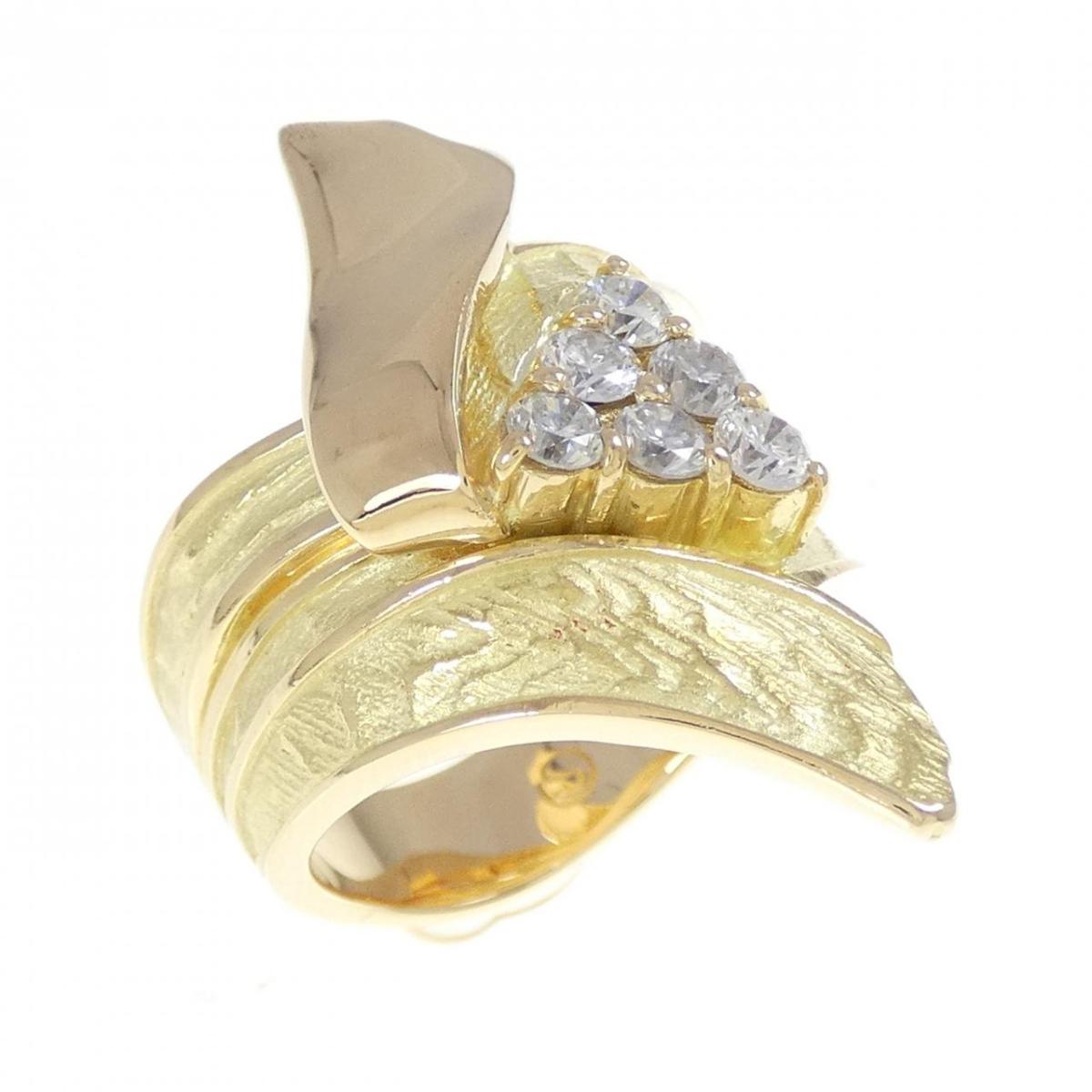 K18YG ダイヤモンド リング 0.38CT【中古】|KOMEHYO ONLINESTORE 店