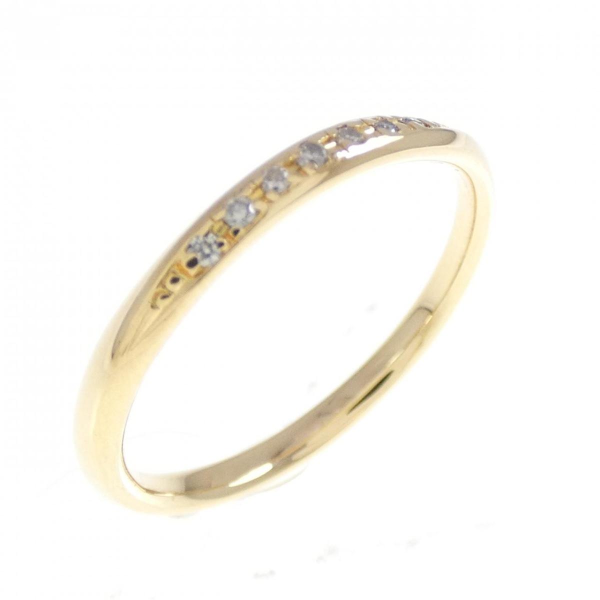 K18YG ダイヤモンド リング 0.03CT【中古】