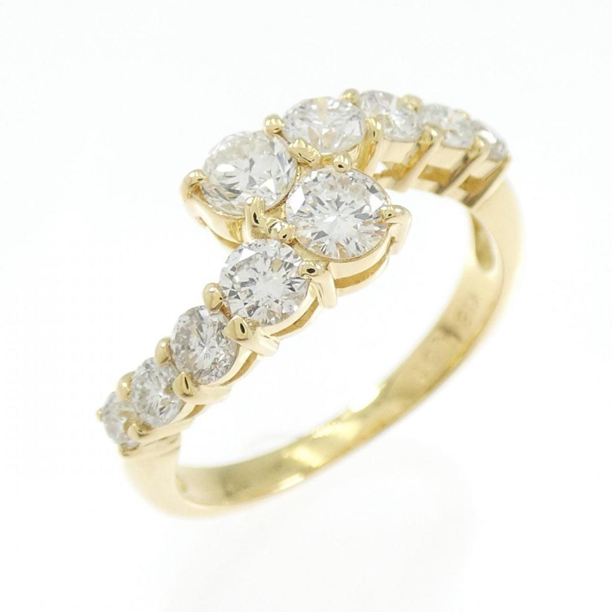 K18YG ダイヤモンド リング 1.01CT【中古】