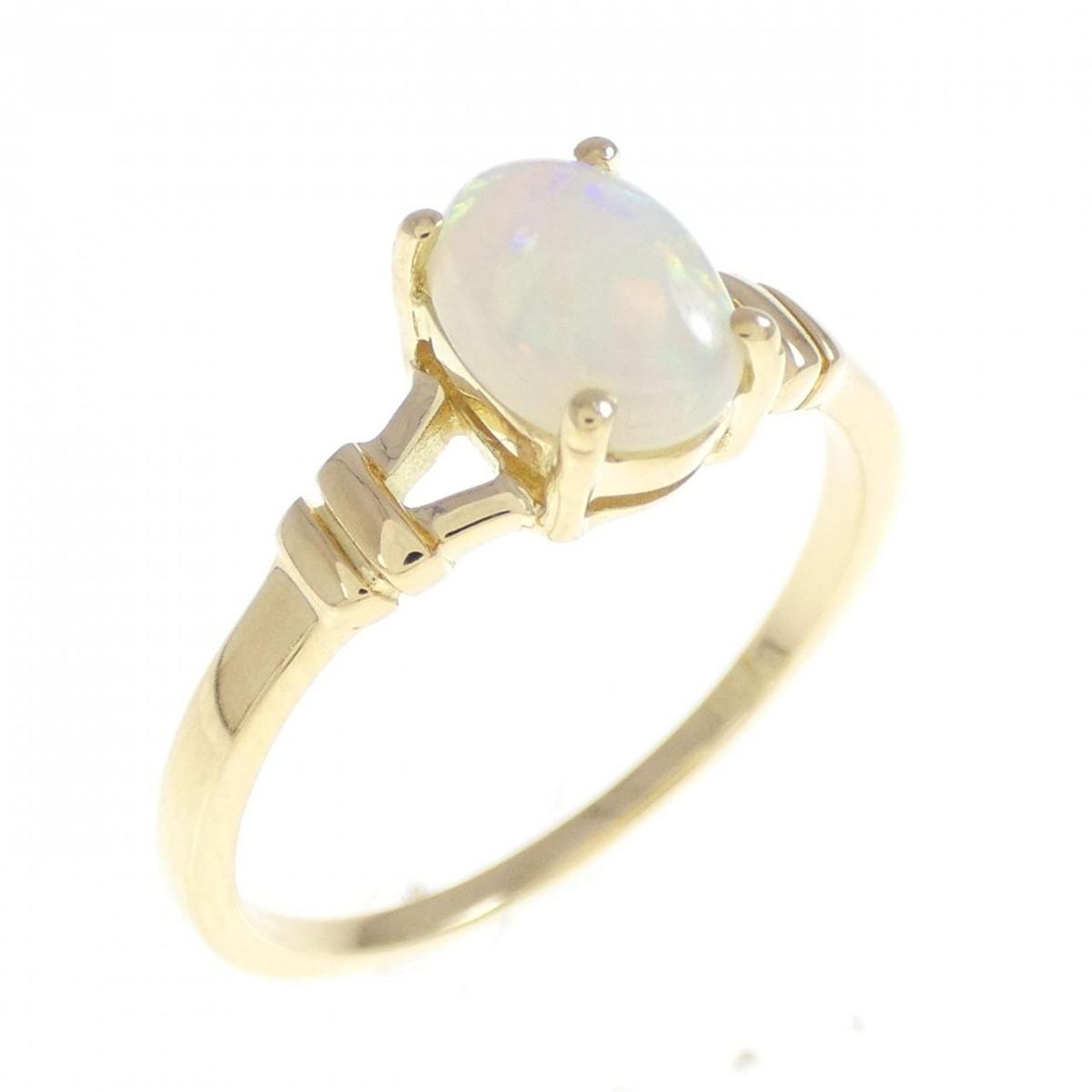 750YG オパール リング【中古】