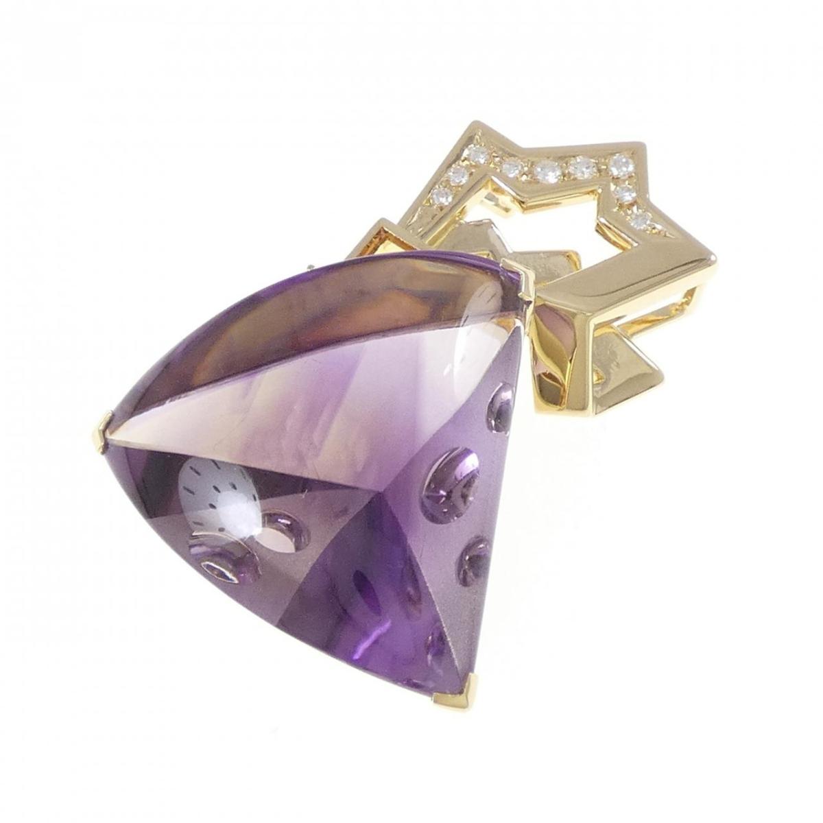 タサキ クオーツ ペンダント 30.01CT【中古】