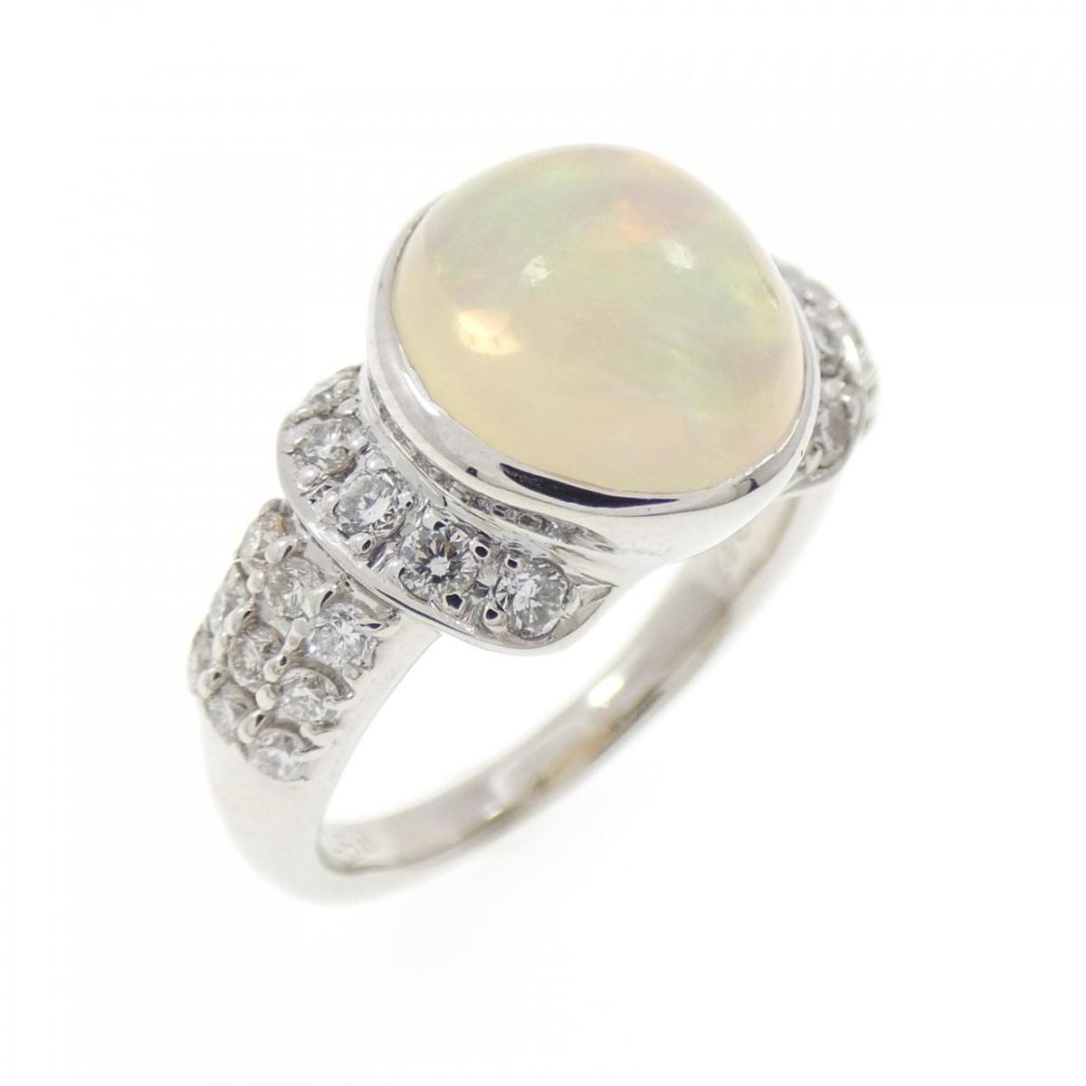 PT900 オパール リング 2.58CT【中古】
