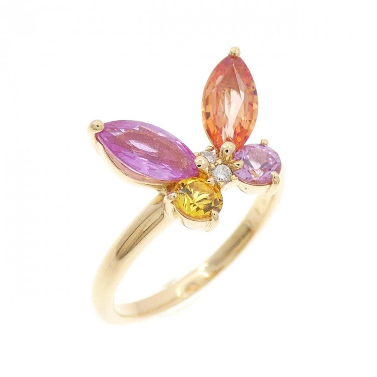 ポンテヴェキオ サファイヤ リング 1.7CT【中古】